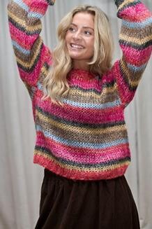 BLACK COLOUR STRIK, MILLY RED MULTI