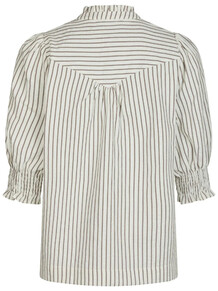 NEO NOIR BLUSE, DIANA CREPE STRIPE