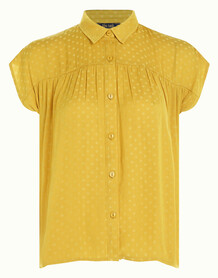 KING LOUIE BLUSE, AMY BISQUE TUSCAN YELLOW