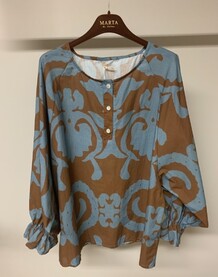 MARTA BLUSE, 38008 BLUE