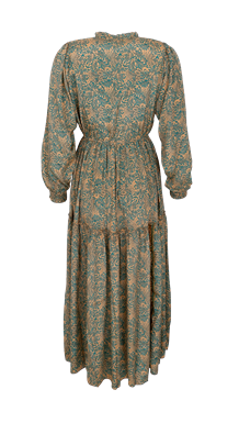 BLACK COLOUR KJOLE, LUNA ROSE BOHO GREEN