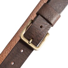DEPECHE BÆLTE, 12824 BROWN/BRASS