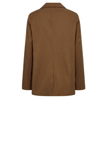 GOSSIA BLAZER, GAJA CARAMEL CHECKS