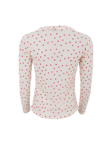 BLACK COLOUR MESH BLUSE, ANNIE RED