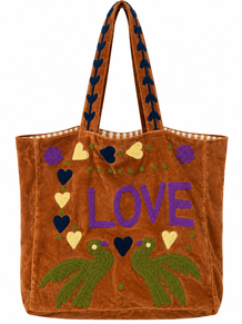 QNUZ TASKE, 6510 CAMEL VELOUR