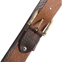 DEPECHE BÆLTE, 12824 BROWN/BRASS