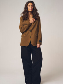 GOSSIA BLAZER, GAJA CARAMEL CHECKS