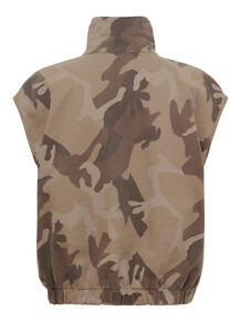 MARTA VEST, 68670 SILVER BEIGE CAMO