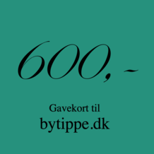 Gavekort på 600 kr.