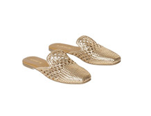 BUKELA SLIPPERS, ELLA GOLD
