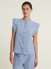 BASIC APPAREL BLUSE, RUDIE QUIET HARBOR
