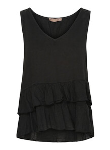 MARTA TOP, 84511 HØR BLACK