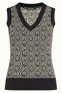 KING LOUIE VEST, SPENCER MAURICE BLACK