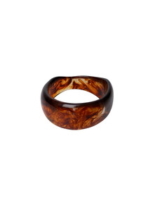 BLACK COLOUR ARMBÅND, ADA BANGLE DK. TORTOISE