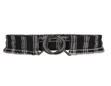 CO' COUTURE BÆLTE, AVETHA CHECK BLACK