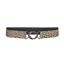CO' COUTURE BÆLTE, ANIMAL LEOPARD