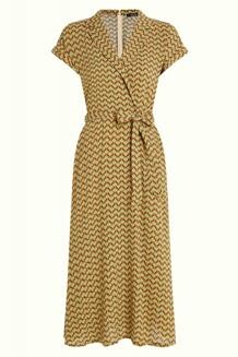 KING LOUIE KJOLE, MARIA LA SAPE SPRING YELLOW 833