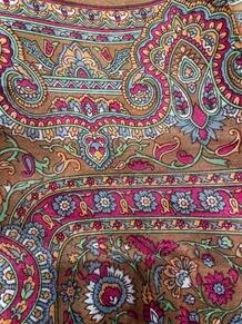 WAUW TØRKLÆDE, PAISLEY SILK CHOCO 
