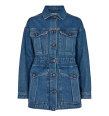 CO' COUTURE JAKKE, VIKA POCKET DENIM BLUE