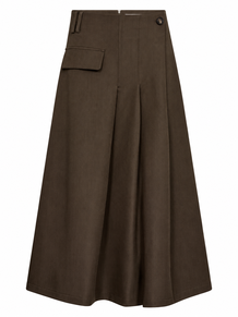 CO' COUTURE NEDERDEL, LUNA LONG DUSTY ARMY