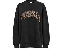GOSSIA SWEAT, MALIN BLACK WASHED