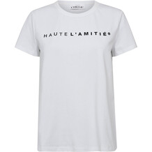 HAUTE L'AMITIE T-SHIRT, RUB LOGO W