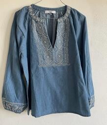 AMAZE CPH BLUSE, GWEN EMBROIDERY