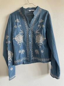 AMAZE CPH BLUSE, TIFFANY EMBROIDERY