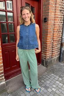 GLOBAL F TOP, RIHNE-G VINTAGE BLUE WASH