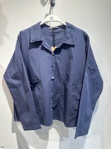 AMAZE CPH SKJORTE, LUNA BLUE