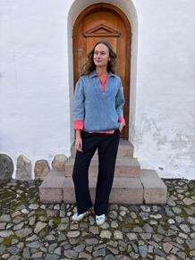 MOS MOSH DENIM SKJORTE, MERLA DECO