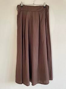 AMAZE NEDERDEL, MONROE STRIPE CHOKOLADE