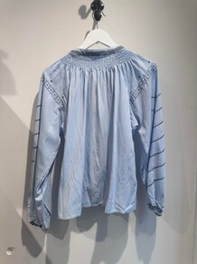 LECOCO SKJORTE, 35079 SMOOTH BLUE