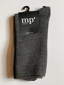 MP STRØMPER, 59538 27 ULD ARMY/GRÅ