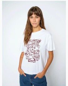 MOS MOSH T-SHIRT, BERNAT WHITE