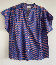 ZEN ETHIC SKJORTE, AZALE BUNDI PURPLE
