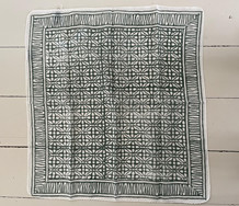 ZEN ETHIC TØRKLÆDE, SQUARE KALE GREEN