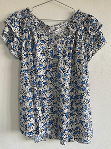 CO' COUTURE TOP, SUNRISE ROYAL FLOWER