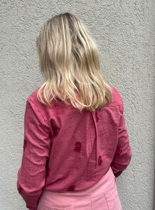 MAISON HOTEL SKJORTE, RINGO FRAMBOISE