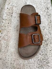 LOFINA SLIPPERS, 1E-240 GASOLINE COGNAC