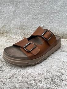 LOFINA SLIPPERS, 1E-240 GASOLINE COGNAC