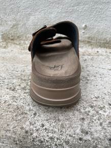LOFINA SLIPPERS, 1E-240 GASOLINE COGNAC