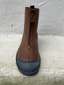 LOFINA STØVLE, ZIPPER GASOLINE CARAMELLO