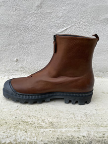 LOFINA STØVLE, ZIPPER GASOLINE CARAMELLO