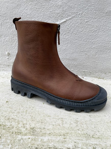 LOFINA STØVLE, ZIPPER GASOLINE CARAMELLO