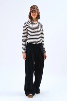 LOLLYS LAUNDRY T-SHIRT, LIVA BLUE