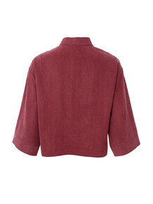 BLACK COLOUR BLUSE, MOON PLUM