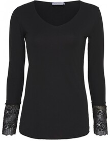 MARTA T-SHIRT, 10422 SORT