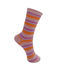 BLACK COLOUR STRØMPER, BRANDI STRIPED PINK