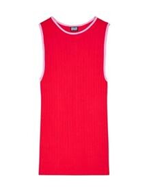 NØRGAARD PÅ STRØGET TANK TOP, RED/LT. PINK
